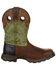 Image #2 - Durango Men's Maverick XP Waterproof Western Work Boots - Square Toe, Brown, hi-res