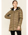 Image #1 - Columbia Women's Autumn Park Hooded Zip-Front Down Puffer Jacket, Green, hi-res