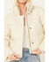 Image #3 - Cleo + Wolf Women's Plaid Lined Puffer Coat, Oatmeal, hi-res