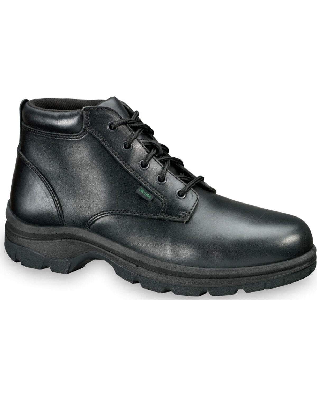 Image #1 - Thorogood Women's Soft Streets&trade; Postal Certified Chukka Shoes, Black, hi-res