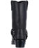 Image #5 - Dingo Women's Molly Harness Boots - Square Toe, Black, hi-res