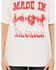 Image #3 - White Crow Women's Made in America Short Sleeve Graphic Tee, White, hi-res