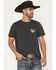 Image #2 - Brixton Men's Waller Logo Short Sleeve Graphic T-Shirt, , hi-res