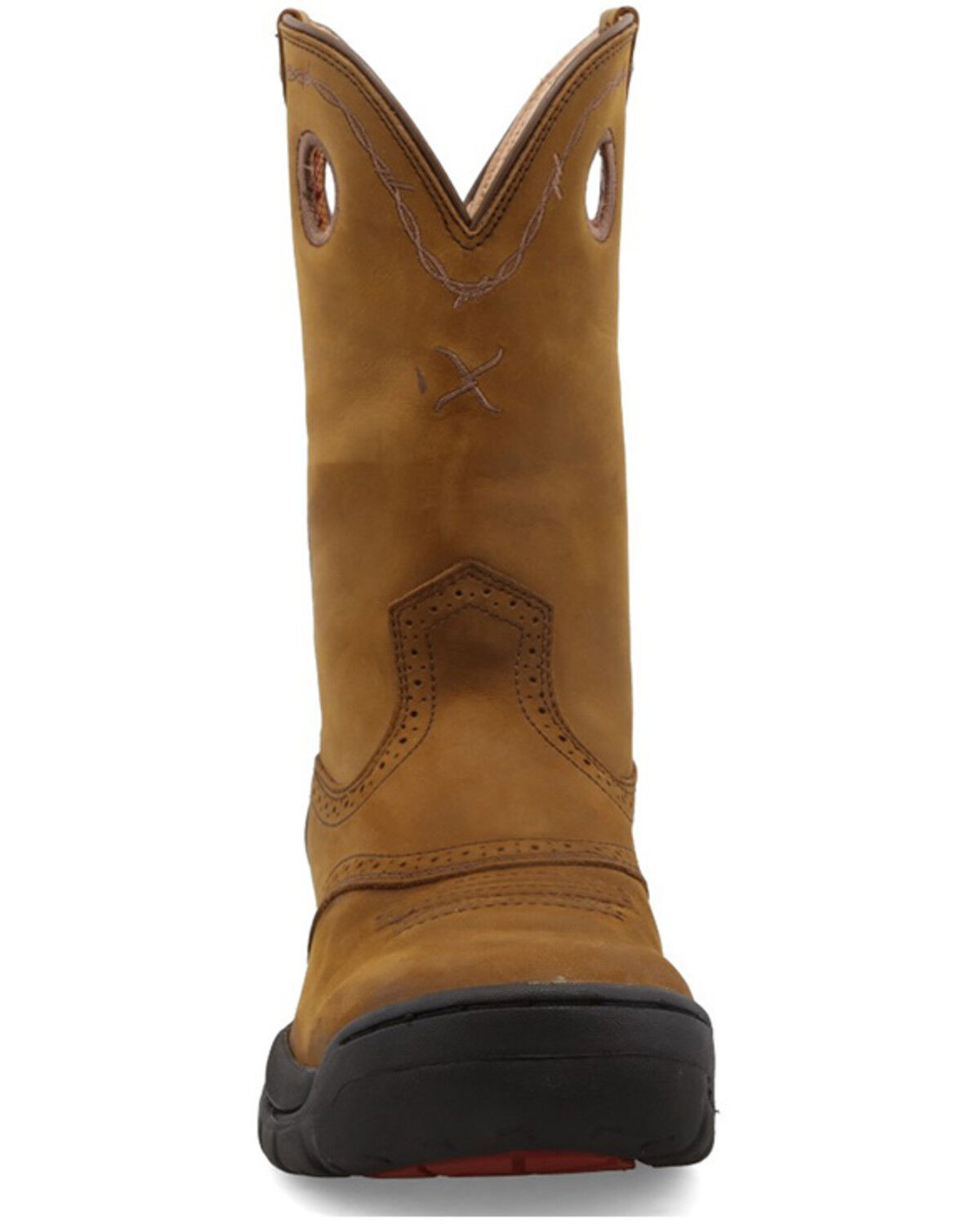 Image #4 - Twisted X Men's All Around Barn Boots - Soft Toe, Brown, hi-res