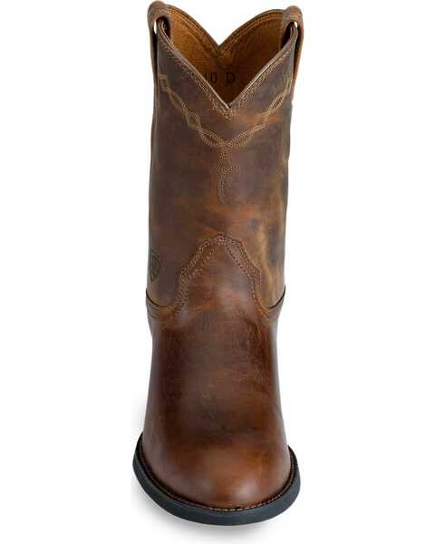 Image #4 - Ariat Men's Heritage Roper 10" Western Boots, Distressed, hi-res