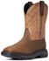 Image #1 - Ariat Men's Big Rig Western Boots - Square Toe, Brown, hi-res