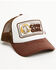 Image #1 - Shyanne Girls' Ranch Raised Cowgirl Ball Cap, Brown, hi-res