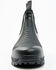 Image #4 - RANK 45&reg; Men's 6.5" Rubber Ankle Boots - Round Toe, Black, hi-res