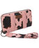 Image #2 - Wrangler Women's Cow Print Wallet , Pink, hi-res