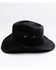 Image #2 - Hawx Men's Outback Weathered Cotton Sun Work Hat, Black, hi-res