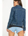 Image #5 - Levi's Women's Sweet Jane Original Trucker Denim Jacket, Indigo, hi-res