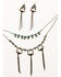 Image #1 - Shyanne Women's Mystic Skies Longhorn Tassel Necklace & Earrings Set - 2-Piece, Rust Copper, hi-res