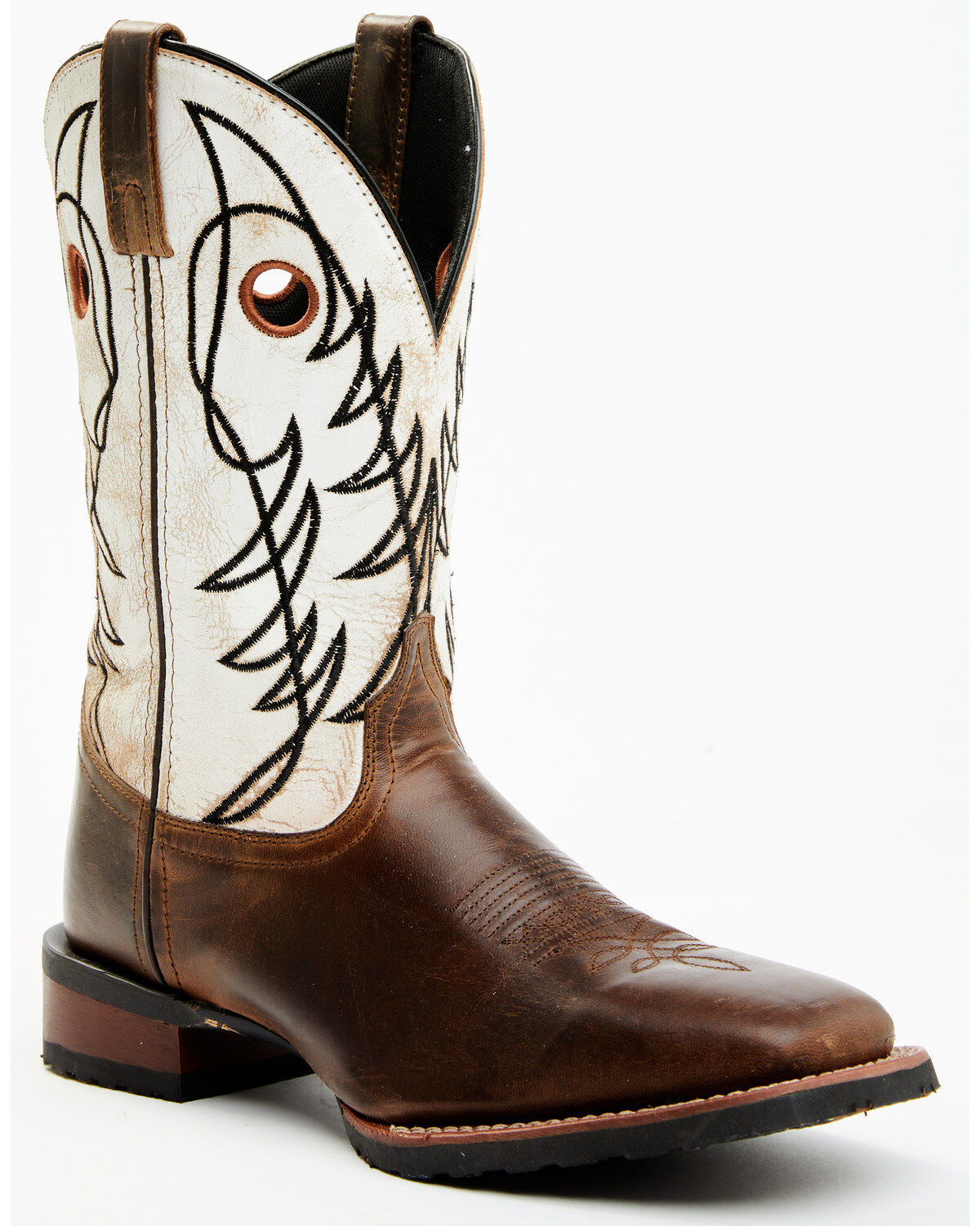 Image #1 - Laredo Men's Ripley Western Performance Boots - Broad Square Toe, , hi-res