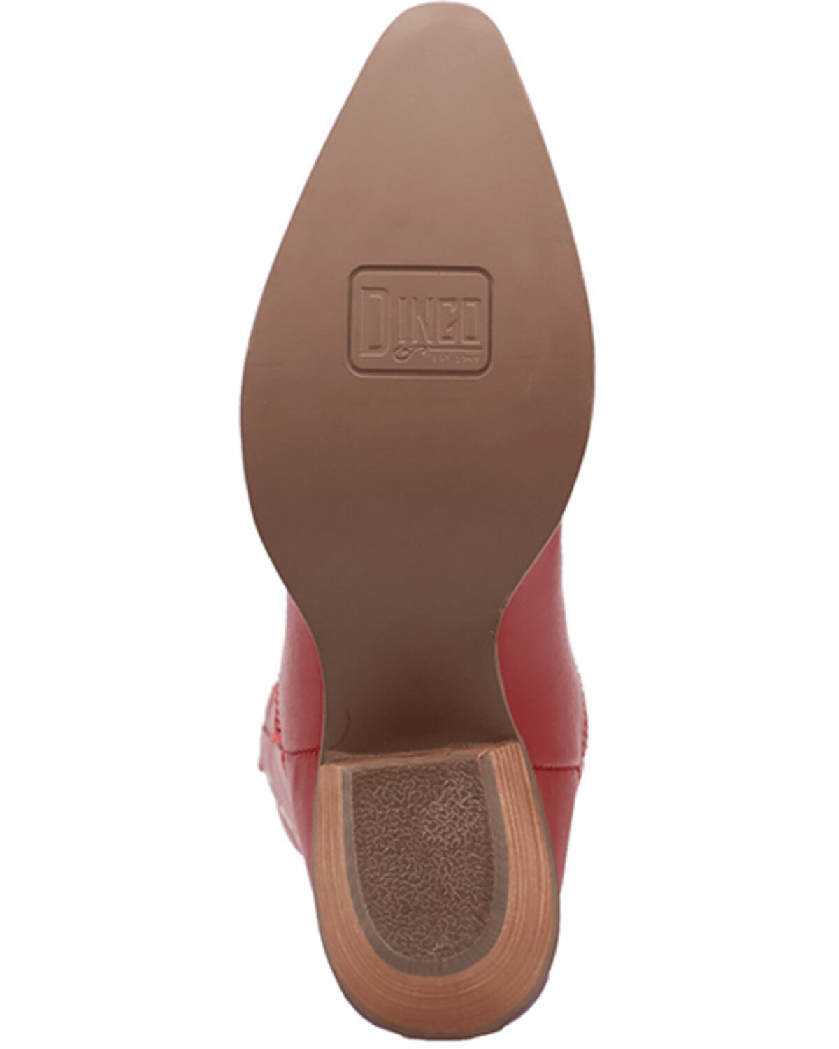 Image #9 - Dingo Women's Thunderbolt Western Boots - Round Toe, Red, hi-res