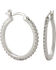 Image #1 - Montana Silversmiths Women's Silver Classic Hoop Earrings, Silver, hi-res