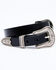 Image #1 - Idyllwind Women's Double Down Western Belt, Black, hi-res