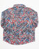 Image #3 - Cinch Infant Boys' Paisley Print Long Sleeve Button-Down Western Shirt , Grey, hi-res