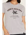 Image #3 - Troll Co Women's Rosies Auto Body Short Sleeve Graphic Work Tee, Heather Grey, hi-res