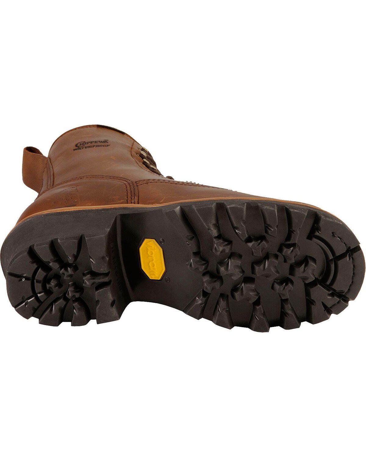 Image #5 - Chippewa Men's Lace-Up Logger Boots - Steel Toe, Bay Apache, hi-res