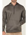 Image #3 - Lucky Brand Workwear Men's Fleece Hooded Sweatshirt, Heather Grey, hi-res