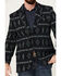 Image #3 - Rock & Roll Denim Men's Southwestern Print Modern Fit Sportcoat , Black, hi-res