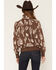 Image #4 - Shyanne Women's Kate Conversation Print 1/2 Zip Pullover, Mahogany, hi-res