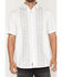 Image #3 - Moonshine Spirit&reg; Men's Gaucho Vertical Embroidered Short Sleeve Snap Western Shirt, White, hi-res