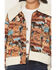 Image #3 - Rock & Roll Denim Women's Tapestry Sherpa Jacket, Moss Green, hi-res