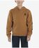 Image #1 - Carhartt Boys' Logo Graphic Hooded Sweatshirt , Brown, hi-res