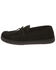 Image #2 - Bearpaw Men's Moc II Slip-On Moccasins , Black, hi-res