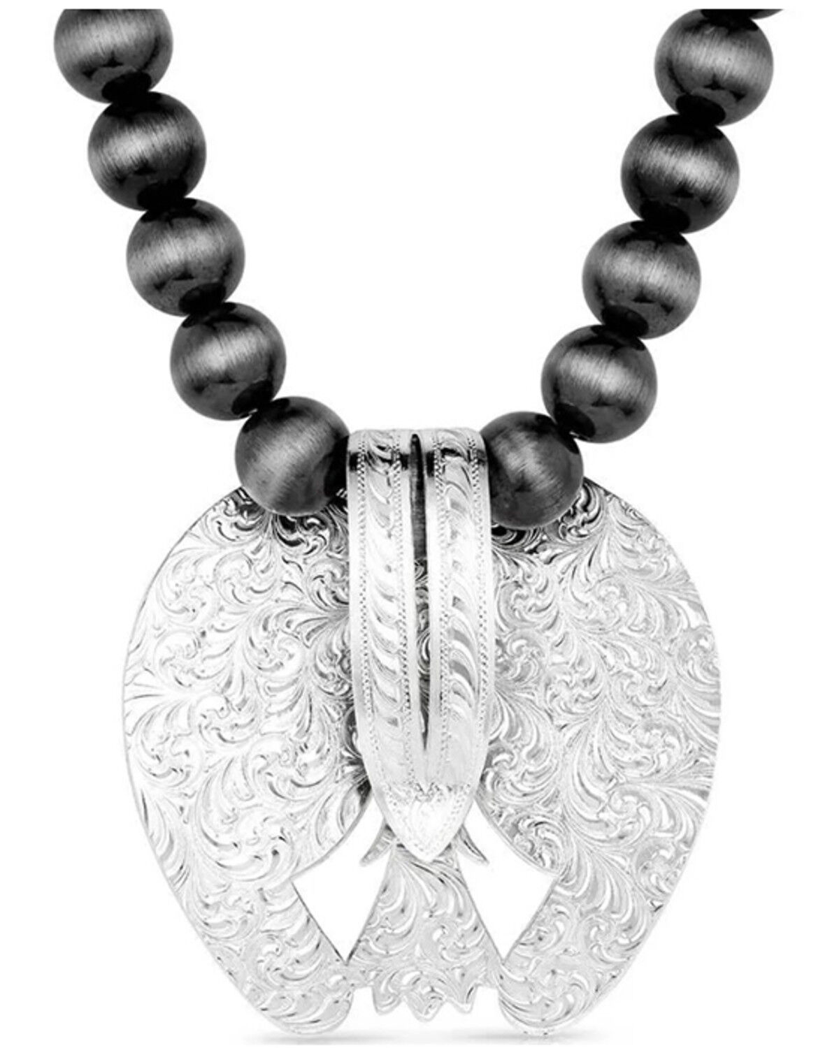 Image #2 - Montana Silversmiths Women's Rise Above Beaded Pendant Necklace, Multi, hi-res