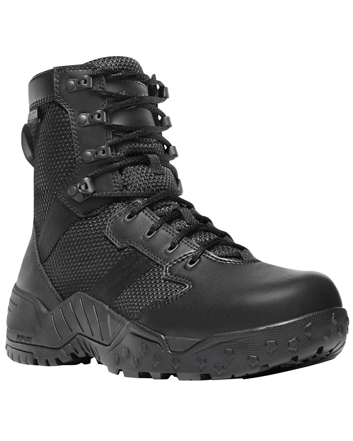 Image #1 - Danner Men's Scorch Side Zip 8" Boots - Soft Toe, Black, hi-res