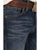 Image #2 - Wrangler 20X Boys' Barksdale Dark Wash Vintage Bootcut Stretch Denim Jeans , Dark Wash, hi-res