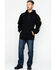 Image #6 - Hawx Men's Logo Sleeve Hooded Work Sweatshirt - Big, Black, hi-res