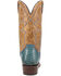 Image #5 - Dan Post Men's Exotic Snake Western Boots - Snip Toe , Blue, hi-res