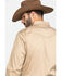 Image #6 - Wrangler Retro Men's Solid Long Sleeve Snap Western Shirt, Tan, hi-res