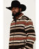 Image #2 - RANK 45&reg; Men's Morgan Reversible Softshell Jacket, Brown, hi-res