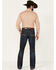 Image #3 - Cody James Men's Night Hawk Wash Wyatt Slim Bootcut Stretch Denim Jeans - Tall, Dark Wash, hi-res