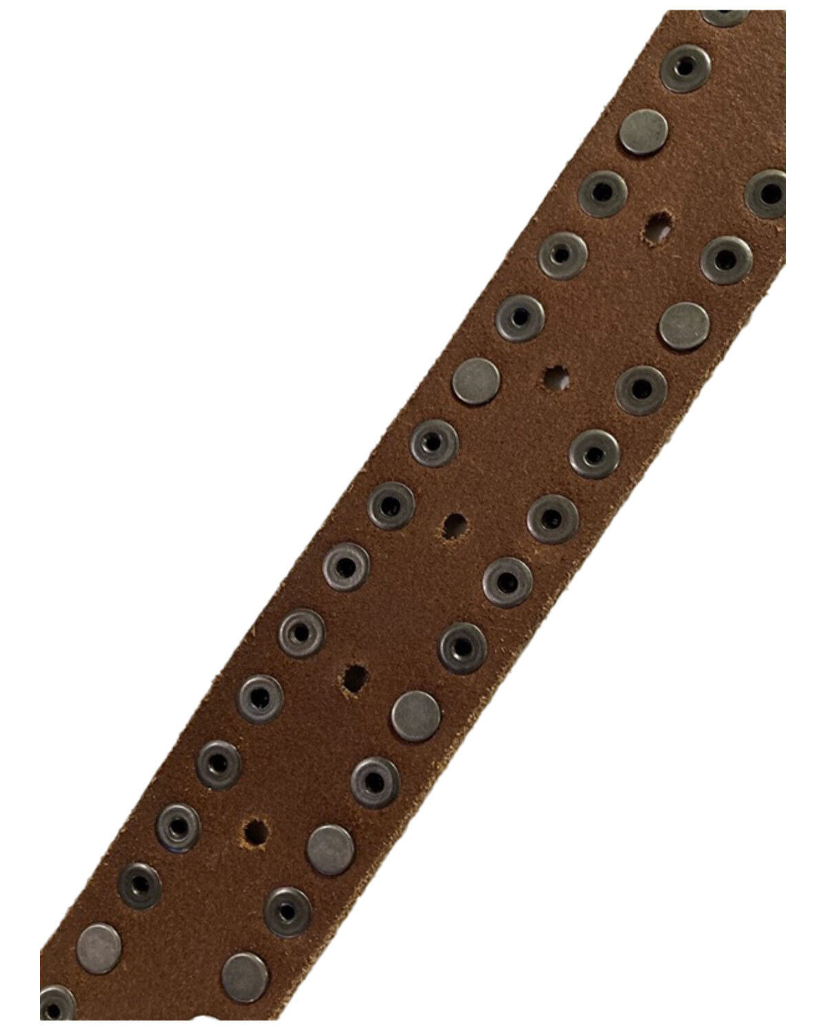 Image #4 - Timberland Women's Tan Studded Roller Buckle Leather Belt, Tan, hi-res