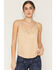 Image #1 - Shyanne Women's Coriander Faux Suede Cami, Khaki, hi-res