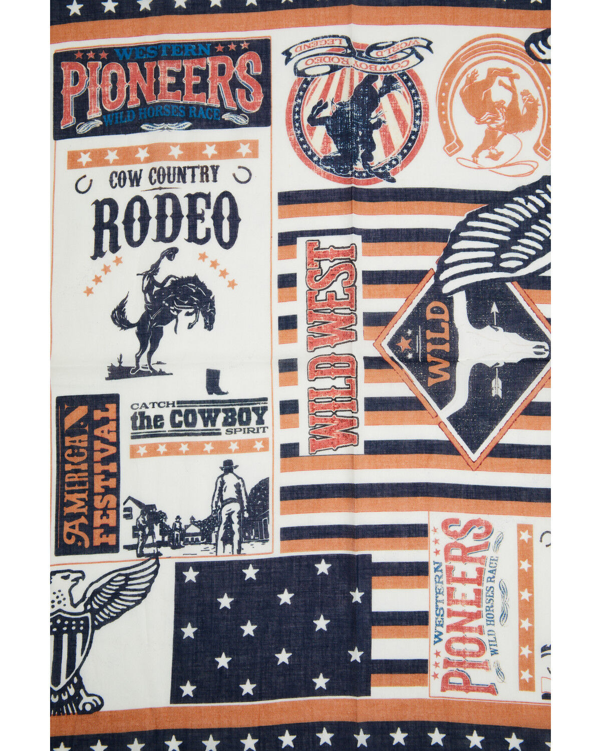 Image #2 - Shyanne Women's Wild West Bandana, Tan, hi-res