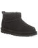 Image #1 - Bearpaw Girls' Shorty Casual Boots - Round Toe , Black, hi-res