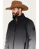Image #2 - RANK 45&reg; Men's Ombre Softshell Jacket, Grey, hi-res