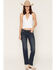 Image #1 - Levi's Women's Dark Wash Low Rise Bootcut Stretch Denim Jeans, Dark Wash, hi-res