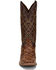 Image #5 - Nocona Men's Bryce Maple Western Boots - Broad Square Toe, Brown, hi-res