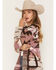 Image #2 - Shyanne Women's Typer Southwestern Button-Down Cardigan, Brown, hi-res