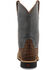 Image #5 - Twisted X Boys' Top Hand Western Boots - Broad Square Toe, Brown/blue, hi-res