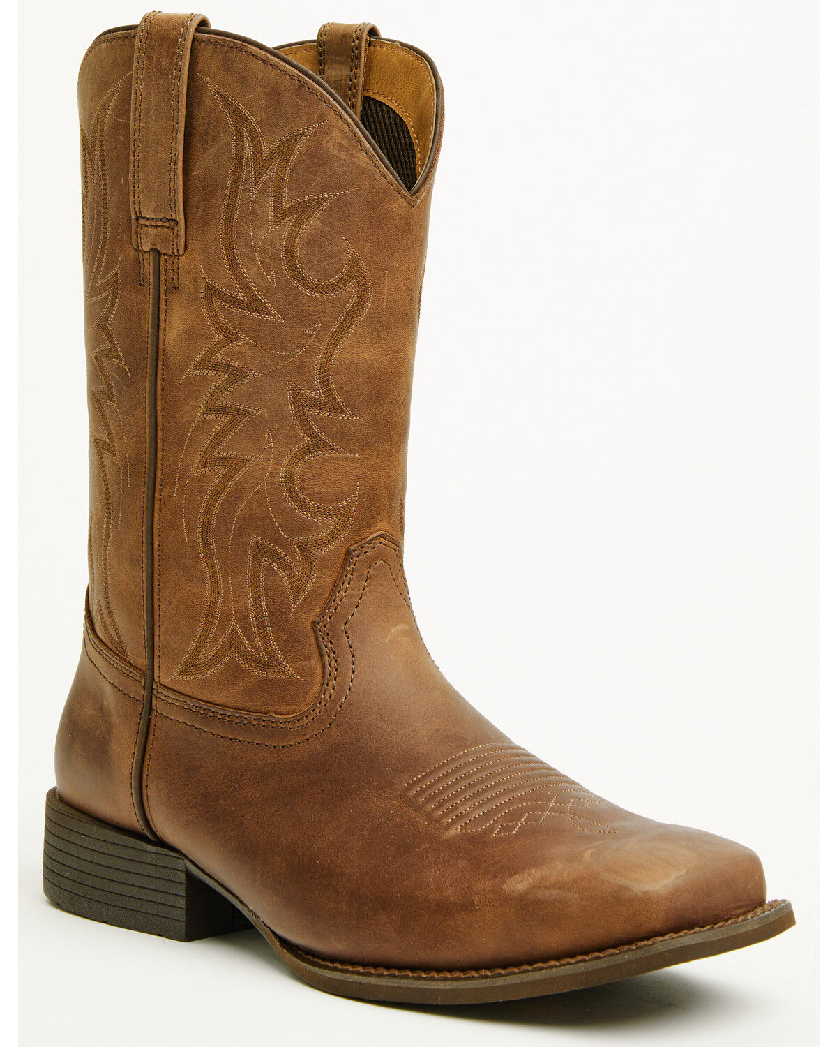 Image #1 - Cody James Cush Core&reg; Men's Kingpin Performance Western Boots - Broad Square Toe, Brown, hi-res