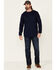 Image #2 - Cody James Men's FR Logo Long Sleeve Work T-Shirt , Indigo, hi-res