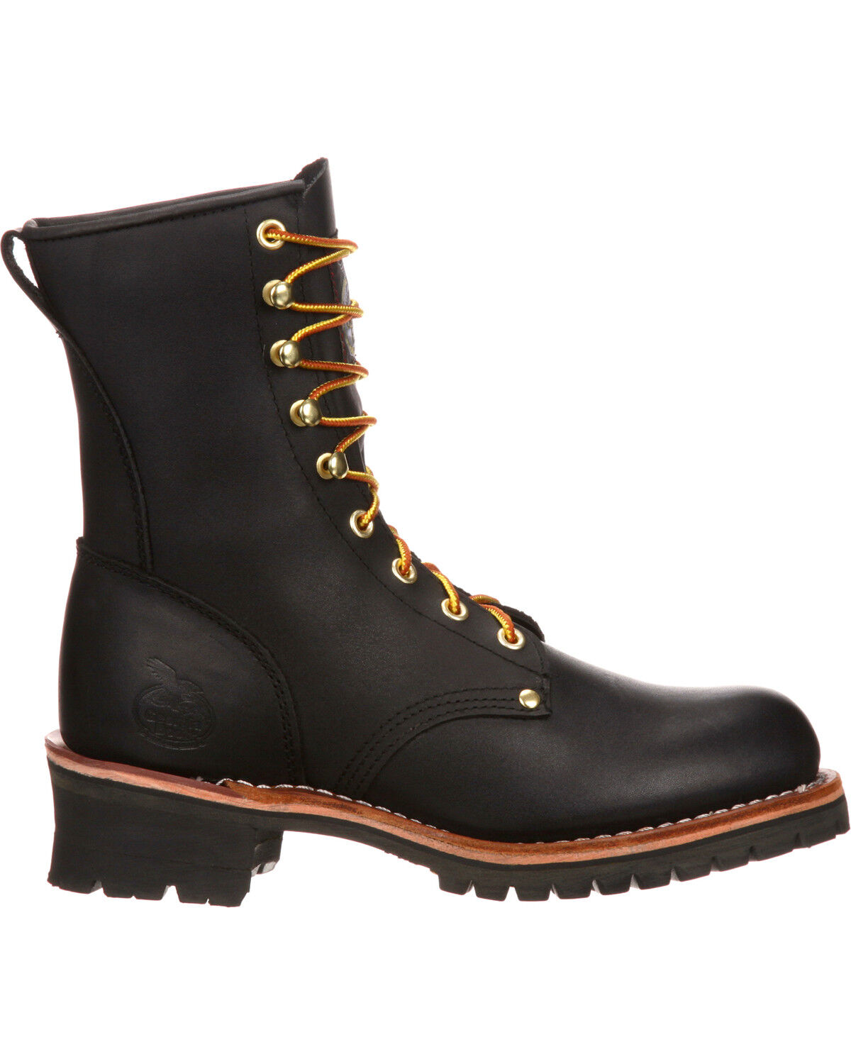 Image #2 - Georgia Boot Men's Logger Work Boots - Soft Toe, Black, hi-res